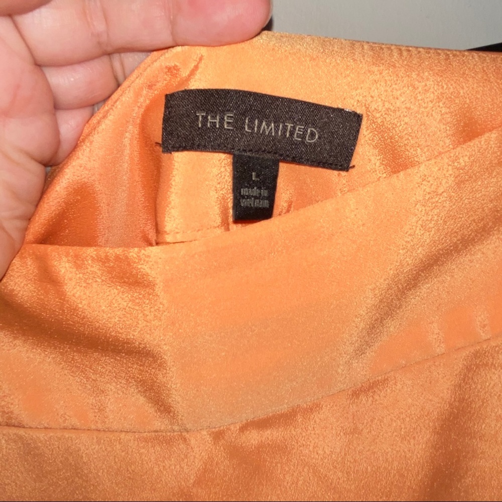 The Limited Tangerine A-Line Skirt Size Large - Picture 3 of 4